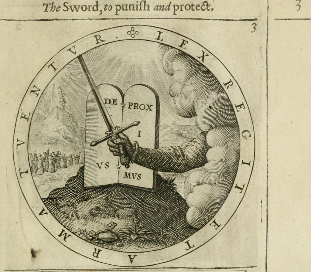 An illustration from A collection of emblemes, ancient and moderne : quickened vvith metricall illustrations, both morall and divine : and disposed into lotteries ..., 1635, leaf 30