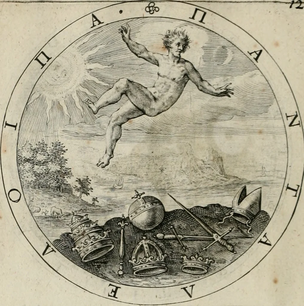 An illustration from A collection of emblemes, ancient and moderne : quickened vvith metricall illustrations, both morall and divine : and disposed into lotteries ..., 1635, leaf 39