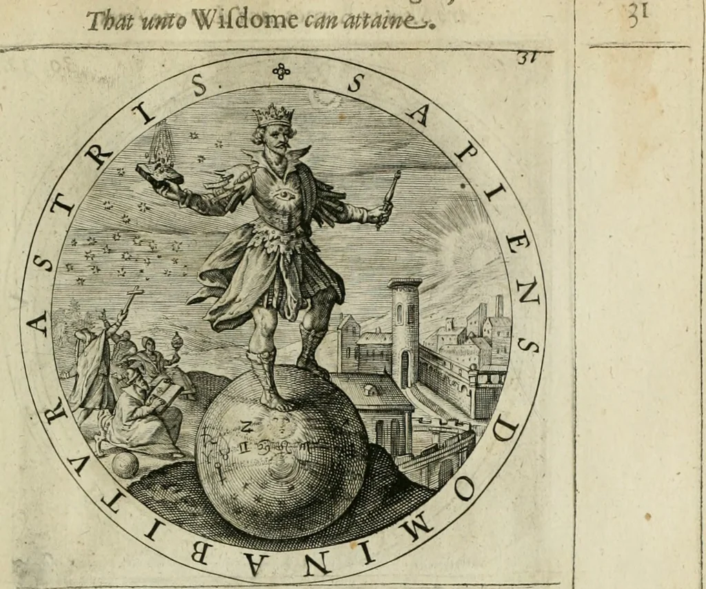 An illustration from A collection of emblemes, ancient and moderne : quickened vvith metricall illustrations, both morall and divine : and disposed into lotteries ..., 1635, leaf 58