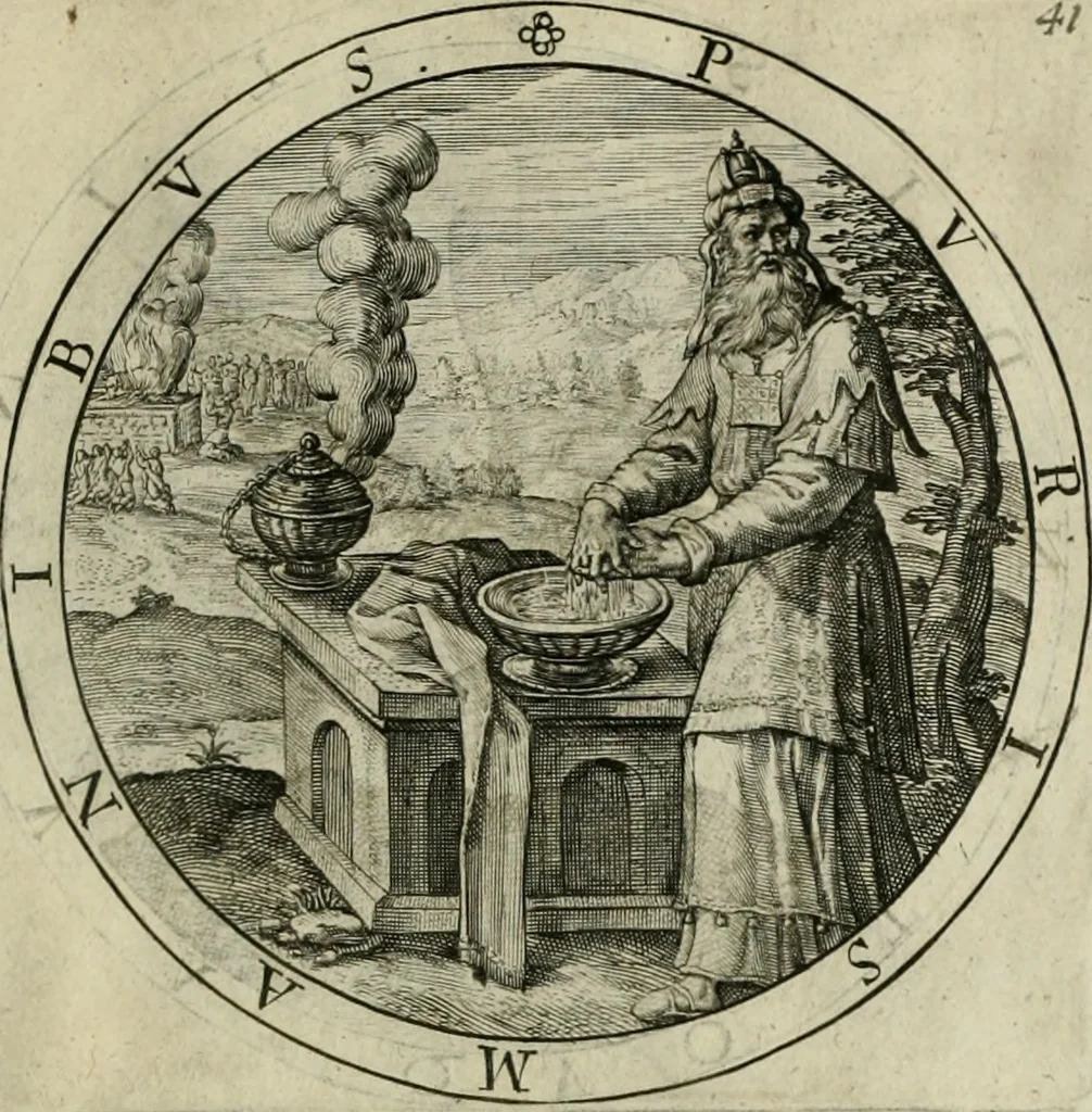 An illustration from A collection of emblemes, ancient and moderne : quickened vvith metricall illustrations, both morall and divine : and disposed into lotteries ..., 1635, leaf 68