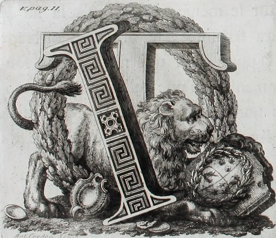 An illustration from Collection of Etruscan, Greek and Roman antiquities from the cabinet of the Honourable William Hamilton, 1766, leaf 11