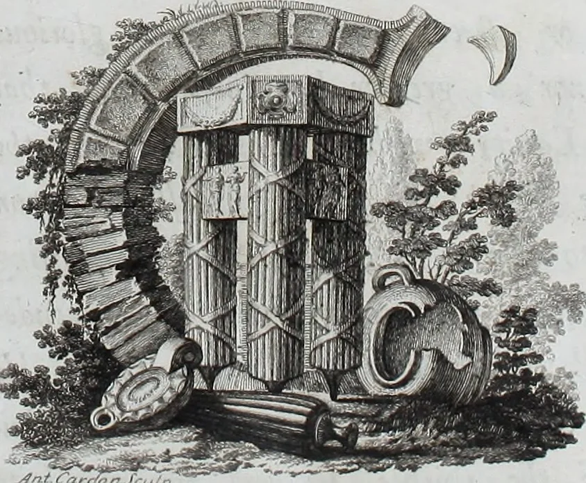 An illustration from Collection of Etruscan, Greek and Roman antiquities from the cabinet of the Honourable William Hamilton, 1766, leaf 12