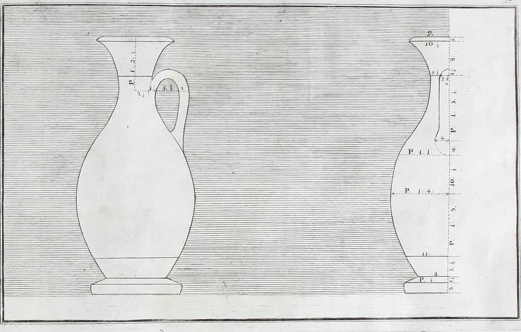 An illustration from Collection of Etruscan, Greek and Roman antiquities from the cabinet of the Honourable William Hamilton, 1766, leaf 222