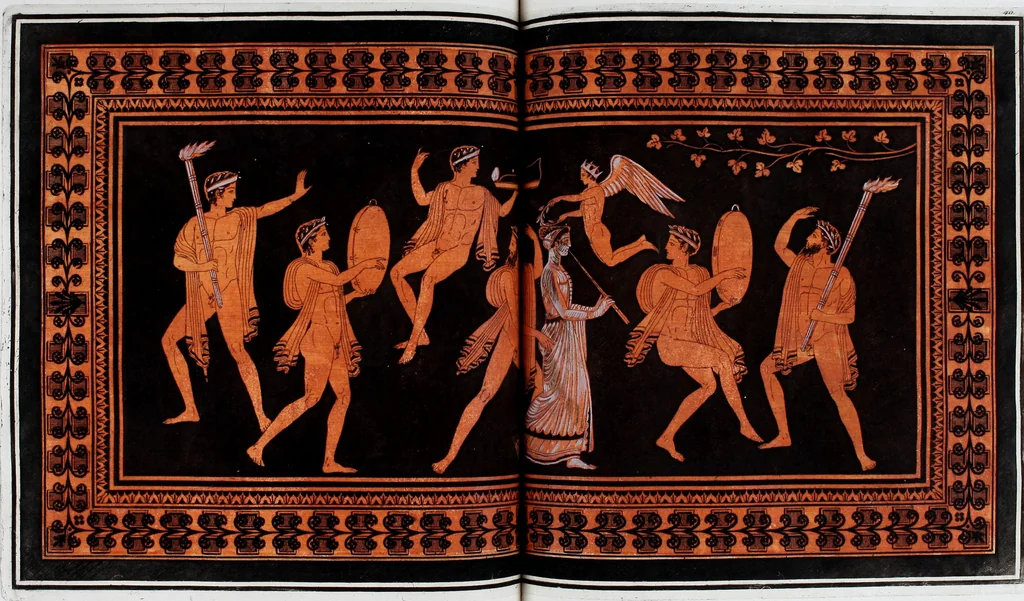An illustration from Collection of Etruscan, Greek and Roman antiquities from the cabinet of the Honourable William Hamilton, 1766, leaf 229
