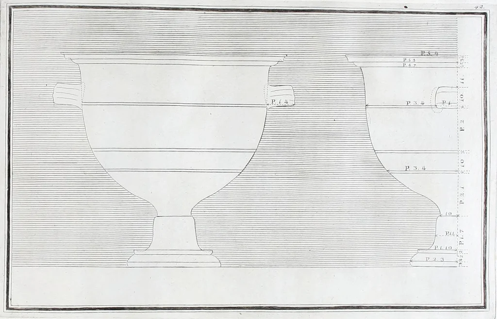 An illustration from Collection of Etruscan, Greek and Roman antiquities from the cabinet of the Honourable William Hamilton, 1766, leaf 234