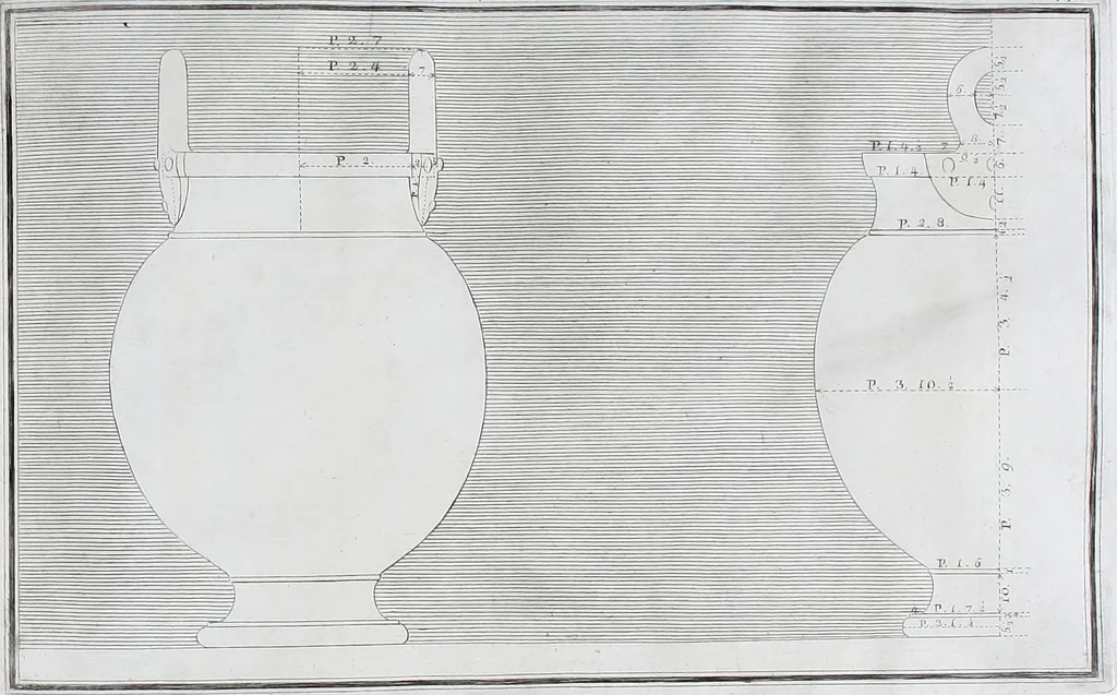 An illustration from Collection of Etruscan, Greek and Roman antiquities from the cabinet of the Honourable William Hamilton, 1766, leaf 238