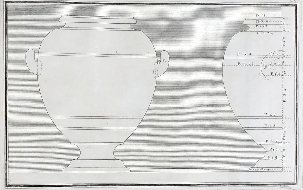 An illustration from Collection of Etruscan, Greek and Roman antiquities from the cabinet of the Honourable William Hamilton, 1766, leaf 272