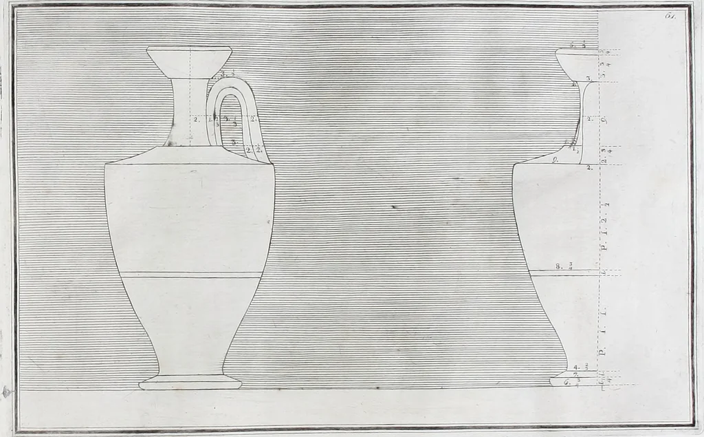 An illustration from Collection of Etruscan, Greek and Roman antiquities from the cabinet of the Honourable William Hamilton, 1766, leaf 278