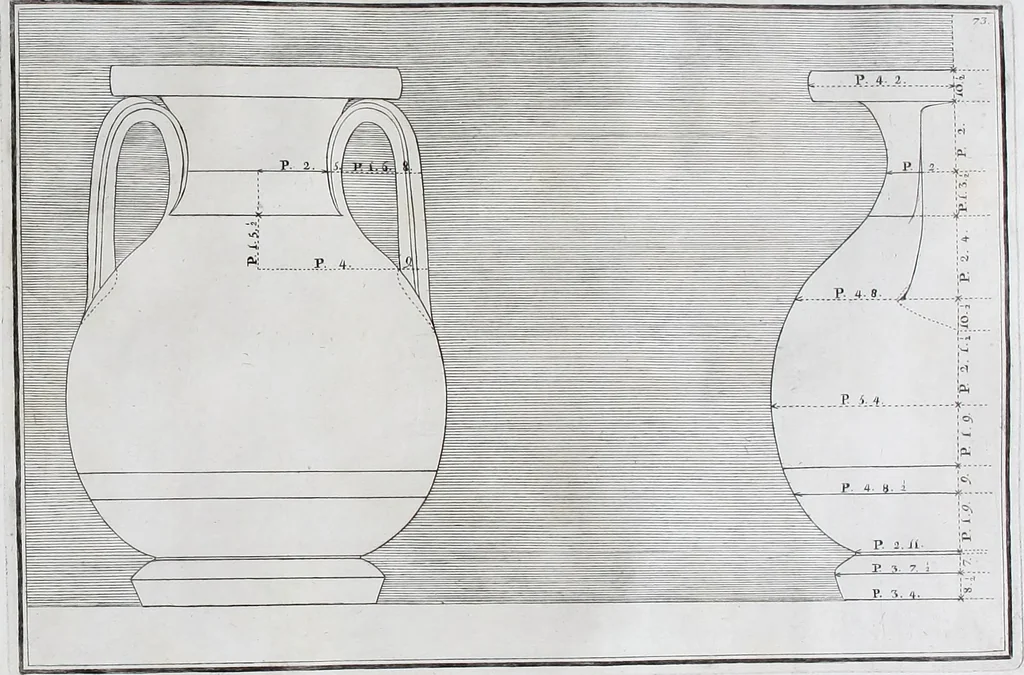 An illustration from Collection of Etruscan, Greek and Roman antiquities from the cabinet of the Honourable William Hamilton, 1766, leaf 302