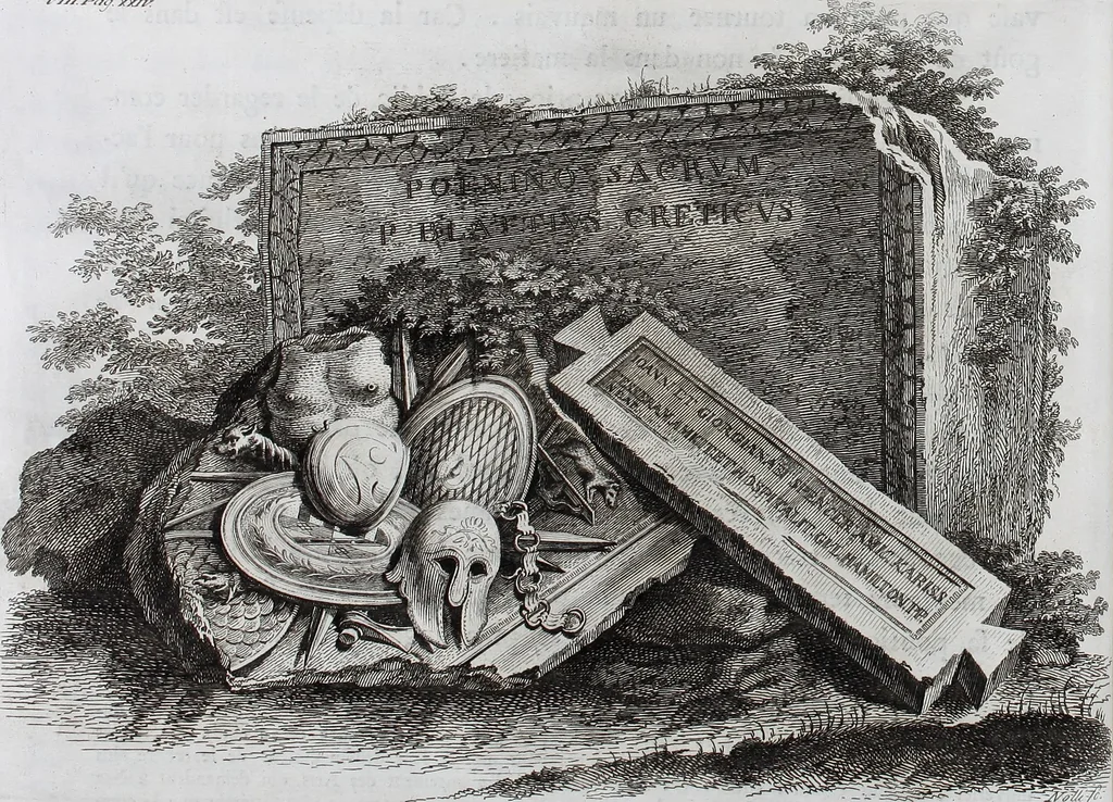 An illustration from Collection of Etruscan, Greek and Roman antiquities from the cabinet of the Honourable William Hamilton, 1766, leaf 33