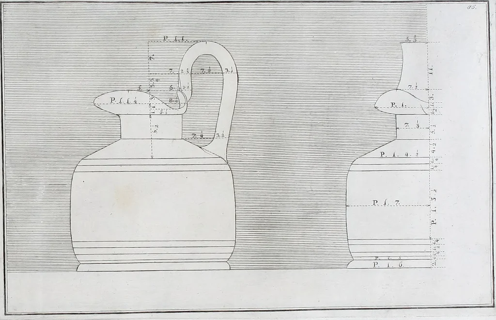 An illustration from Collection of Etruscan, Greek and Roman antiquities from the cabinet of the Honourable William Hamilton, 1766, leaf 330