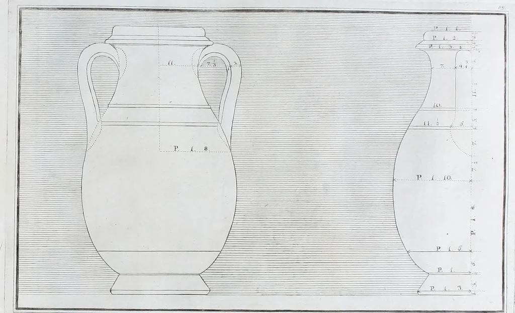 An illustration from Collection of Etruscan, Greek and Roman antiquities from the cabinet of the Honourable William Hamilton, 1766, leaf 338