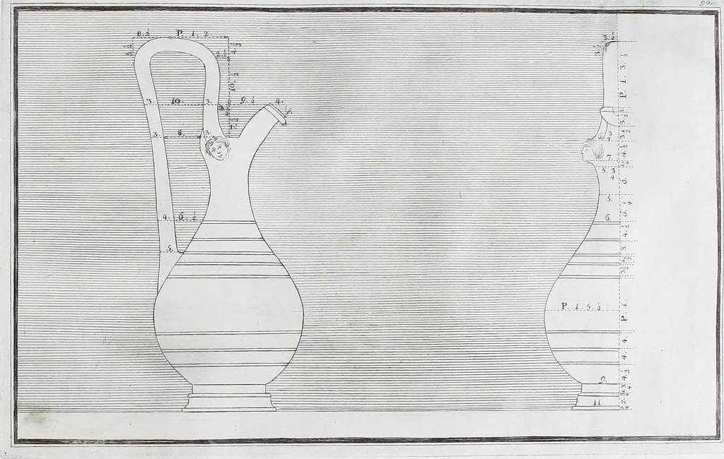 An illustration from Collection of Etruscan, Greek and Roman antiquities from the cabinet of the Honourable William Hamilton, 1766, leaf 352