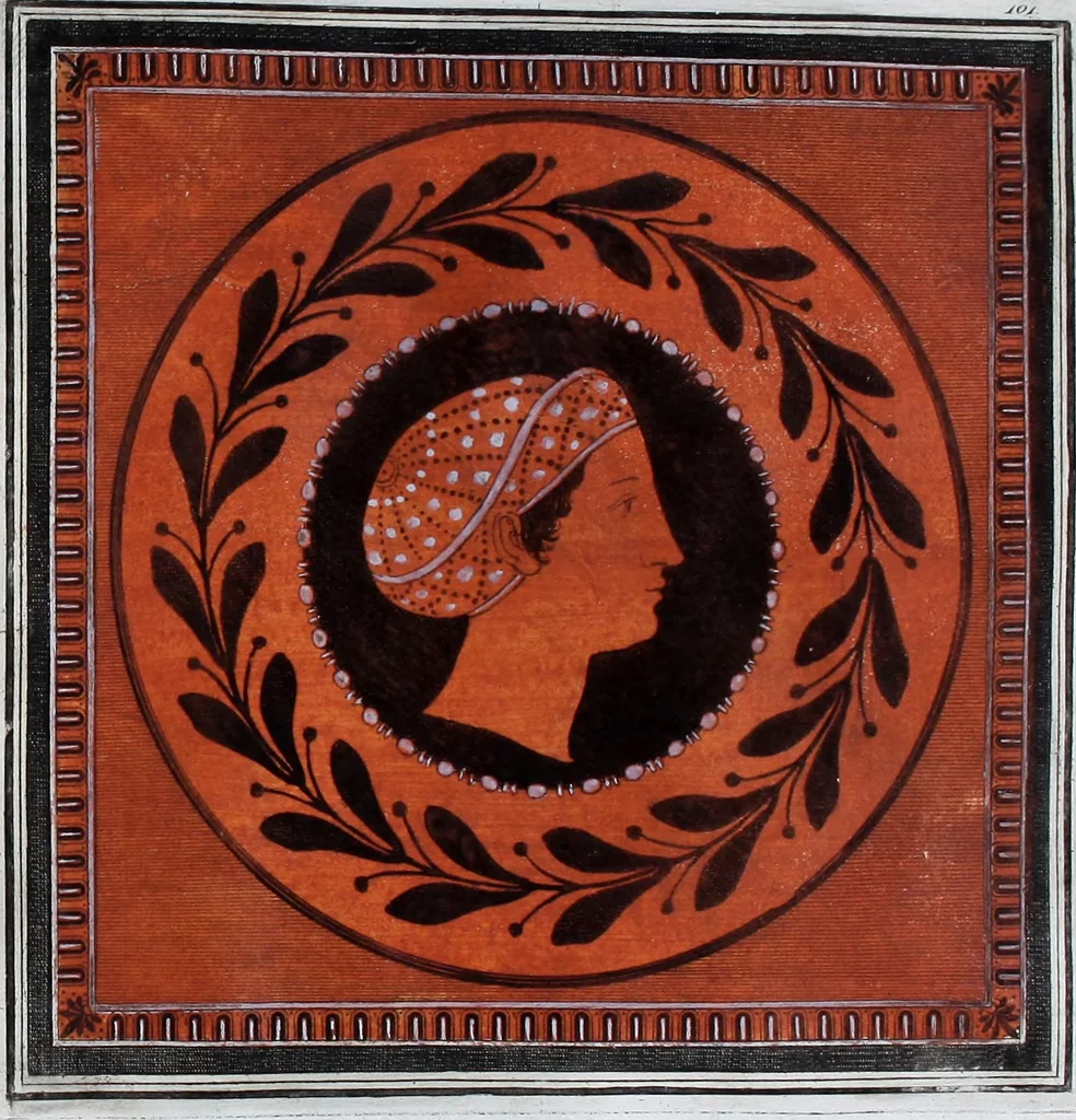 An illustration from Collection of Etruscan, Greek and Roman antiquities from the cabinet of the Honourable William Hamilton, 1766, leaf 362