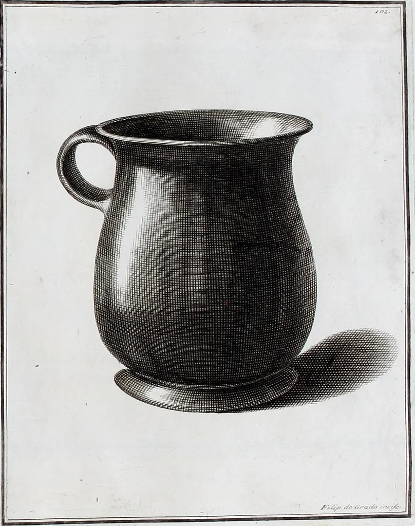 An illustration from Collection of Etruscan, Greek and Roman antiquities from the cabinet of the Honourable William Hamilton, 1766, leaf 364
