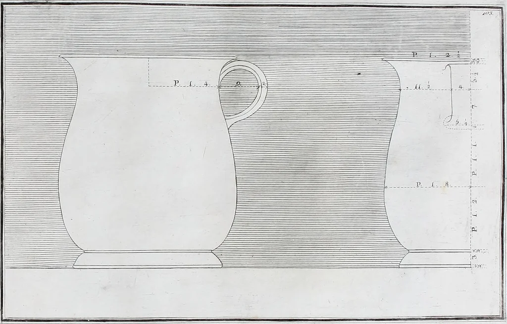 An illustration from Collection of Etruscan, Greek and Roman antiquities from the cabinet of the Honourable William Hamilton, 1766, leaf 366