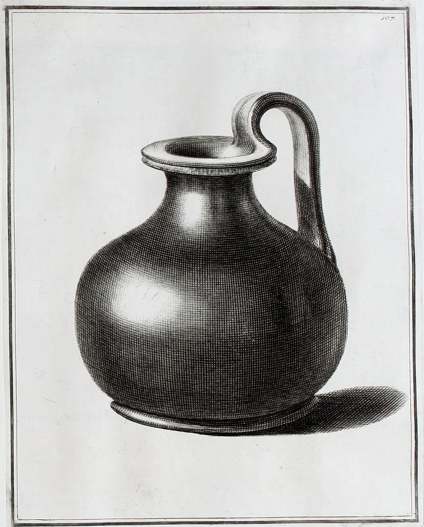 An illustration from Collection of Etruscan, Greek and Roman antiquities from the cabinet of the Honourable William Hamilton, 1766, leaf 374