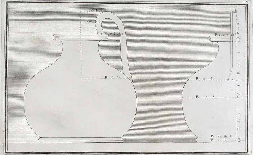 An illustration from Collection of Etruscan, Greek and Roman antiquities from the cabinet of the Honourable William Hamilton, 1766, leaf 376