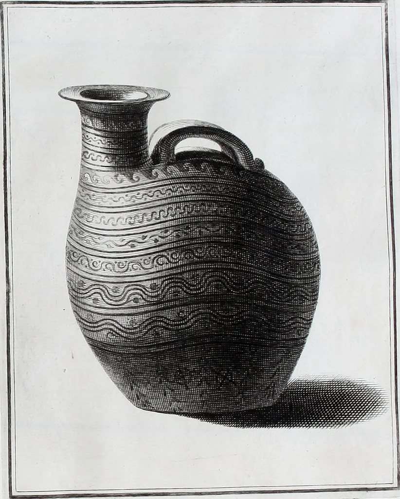 An illustration from Collection of Etruscan, Greek and Roman antiquities from the cabinet of the Honourable William Hamilton, 1766, leaf 388