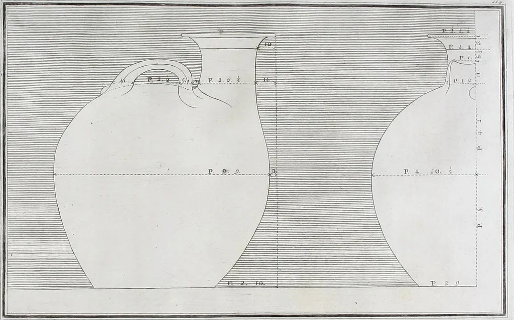 An illustration from Collection of Etruscan, Greek and Roman antiquities from the cabinet of the Honourable William Hamilton, 1766, leaf 390