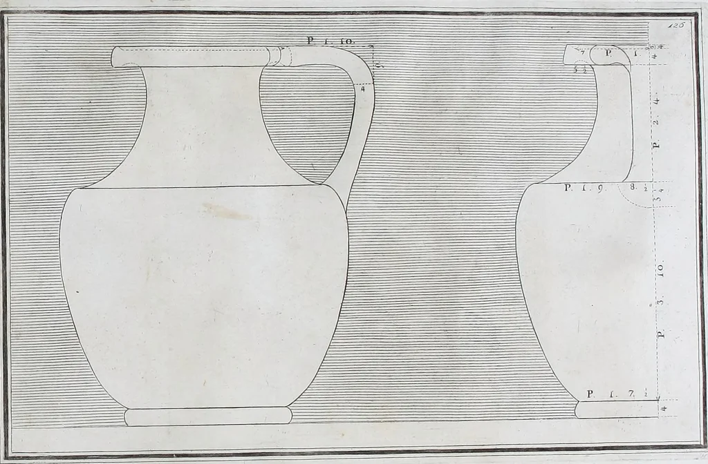 An illustration from Collection of Etruscan, Greek and Roman antiquities from the cabinet of the Honourable William Hamilton, 1766, leaf 414
