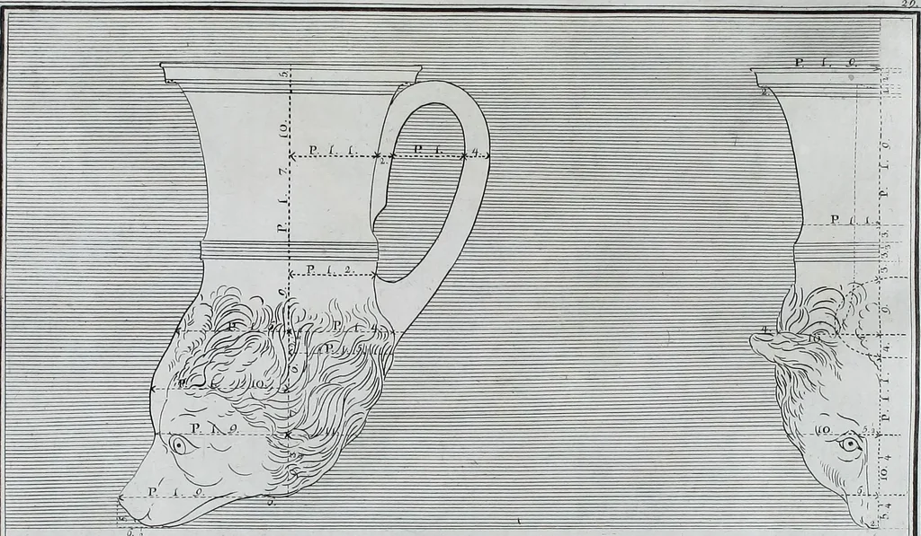 An illustration from Collection of Etruscan, Greek and Roman antiquities from the cabinet of the Honourable William Hamilton, 1766, leaf 206