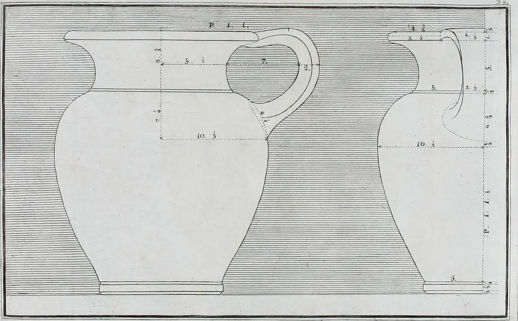An illustration from Collection of Etruscan, Greek and Roman antiquities from the cabinet of the Honourable William Hamilton, 1766, leaf 216