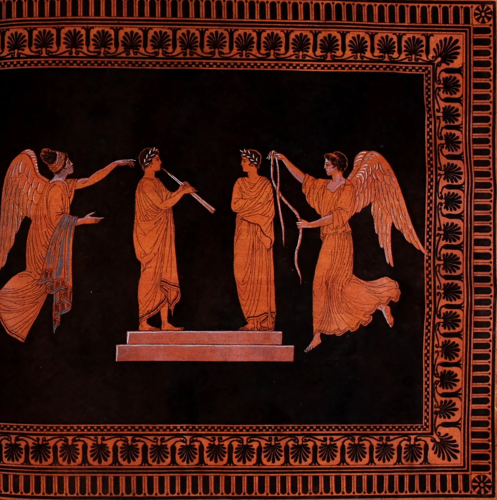 An illustration from Collection of Etruscan, Greek and Roman antiquities from the cabinet of the Honourable William Hamilton, 1766, leaf 224
