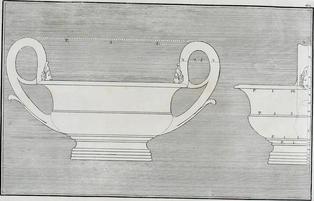 An illustration from Collection of Etruscan, Greek and Roman antiquities from the cabinet of the Honourable William Hamilton, 1766, leaf 230