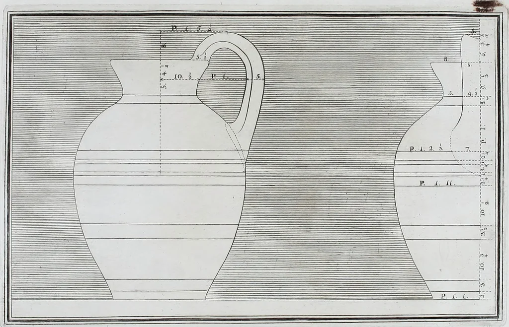An illustration from Collection of Etruscan, Greek and Roman antiquities from the cabinet of the Honourable William Hamilton, 1766, leaf 240