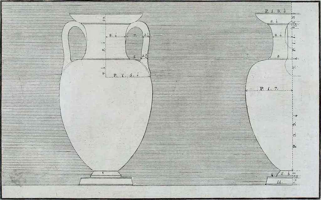 An illustration from Collection of Etruscan, Greek and Roman antiquities from the cabinet of the Honourable William Hamilton, 1766, leaf 248