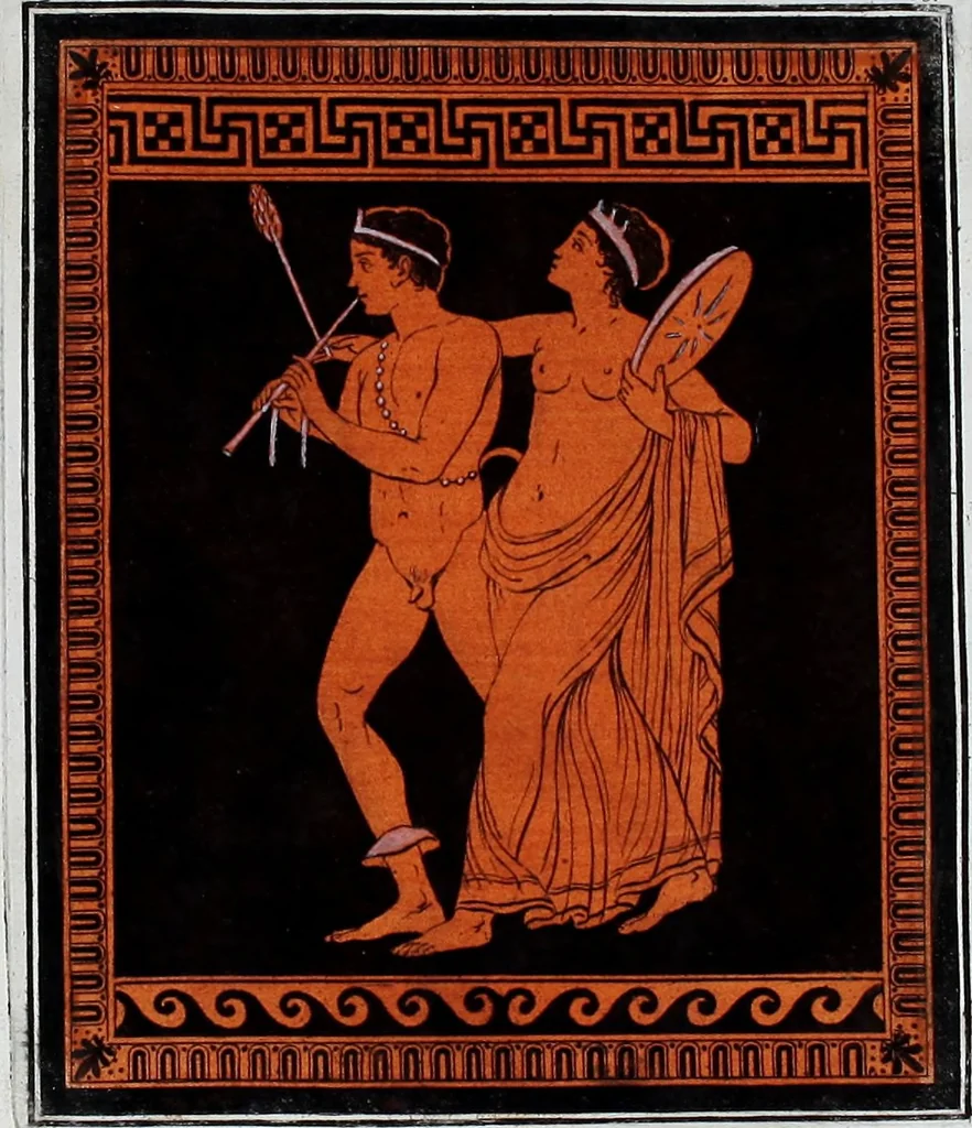 An illustration from Collection of Etruscan, Greek and Roman antiquities from the cabinet of the Honourable William Hamilton, 1766, leaf 288
