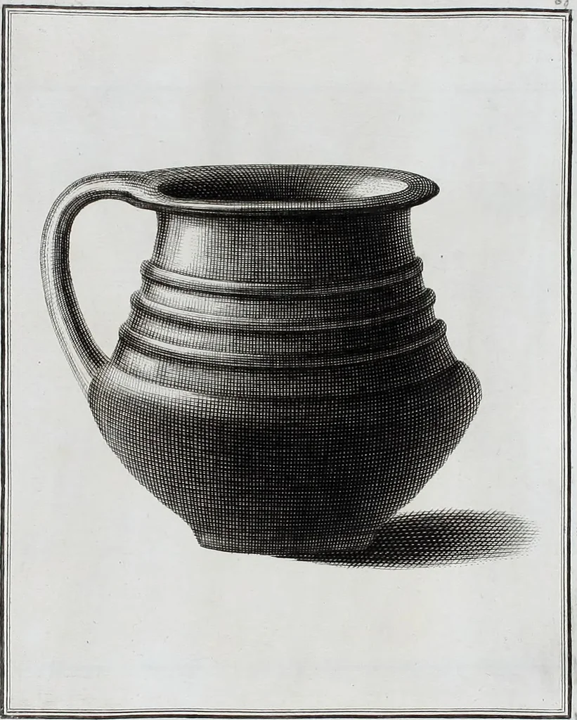 An illustration from Collection of Etruscan, Greek and Roman antiquities from the cabinet of the Honourable William Hamilton, 1766, leaf 296