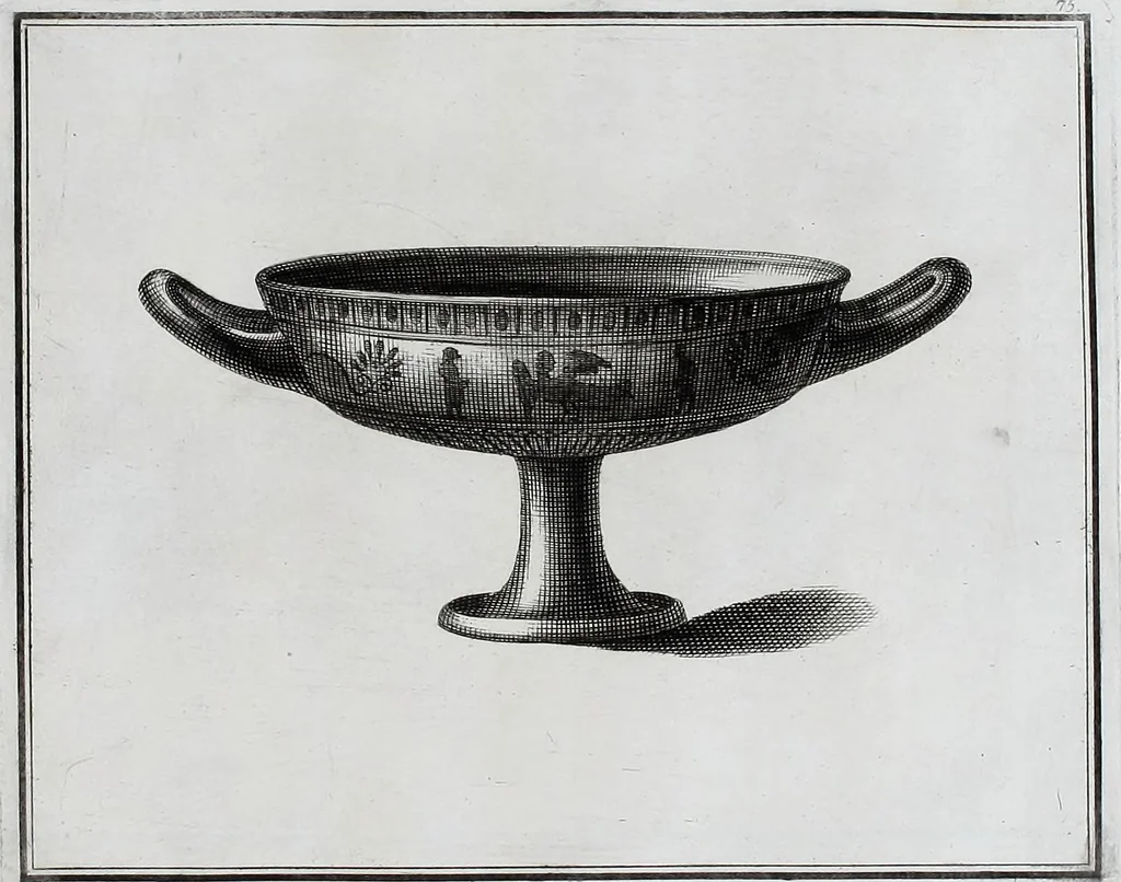 An illustration from Collection of Etruscan, Greek and Roman antiquities from the cabinet of the Honourable William Hamilton, 1766, leaf 310