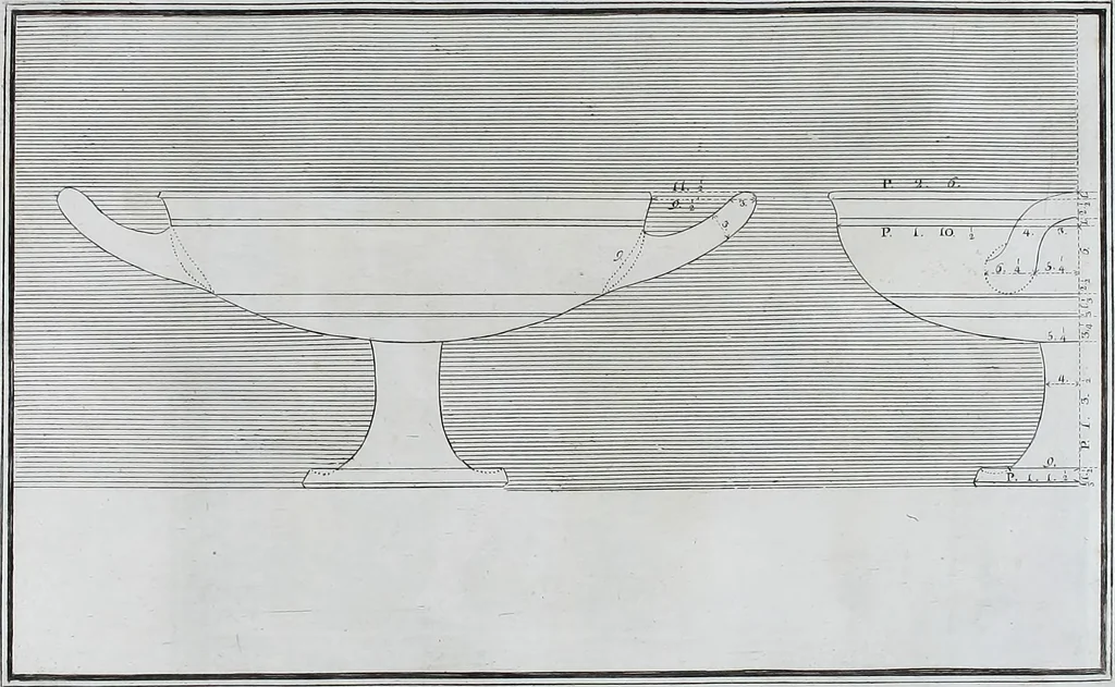 An illustration from Collection of Etruscan, Greek and Roman antiquities from the cabinet of the Honourable William Hamilton, 1766, leaf 312
