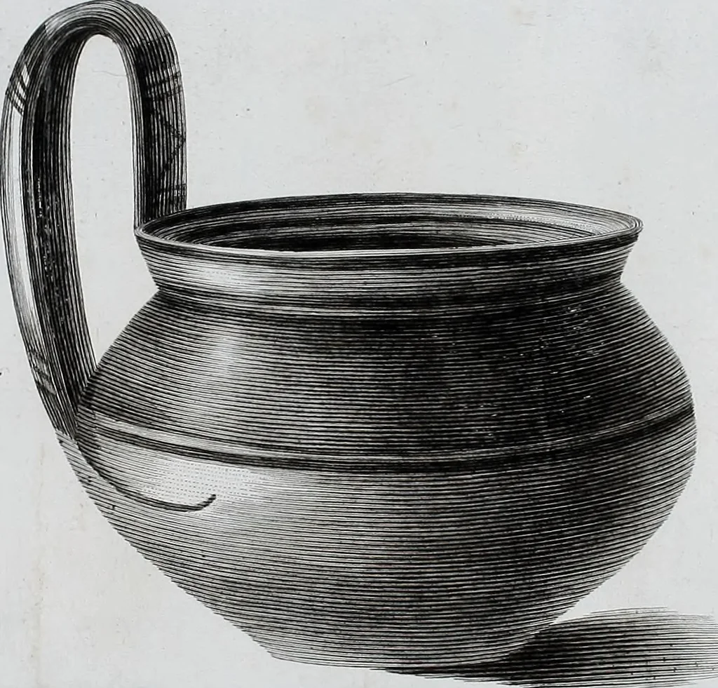 An illustration from Collection of Etruscan, Greek and Roman antiquities from the cabinet of the Honourable William Hamilton, 1766, leaf 324