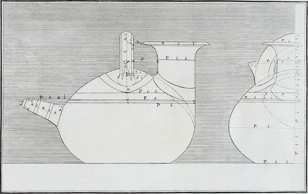 An illustration from Collection of Etruscan, Greek and Roman antiquities from the cabinet of the Honourable William Hamilton, 1766, leaf 340