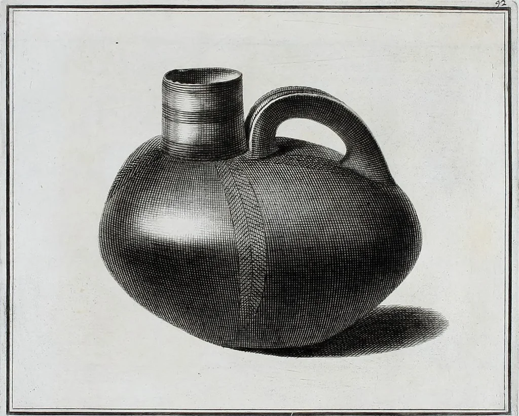An illustration from Collection of Etruscan, Greek and Roman antiquities from the cabinet of the Honourable William Hamilton, 1766, leaf 348
