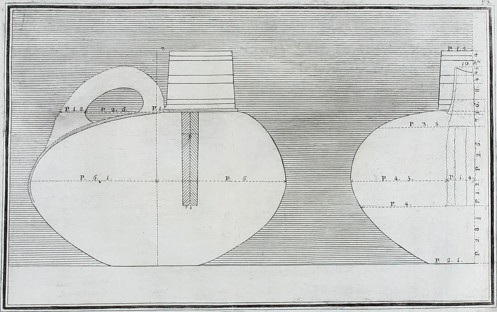 An illustration from Collection of Etruscan, Greek and Roman antiquities from the cabinet of the Honourable William Hamilton, 1766, leaf 350
