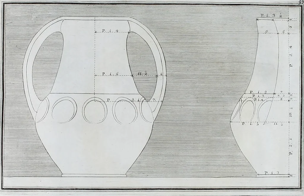 An illustration from Collection of Etruscan, Greek and Roman antiquities from the cabinet of the Honourable William Hamilton, 1766, leaf 354