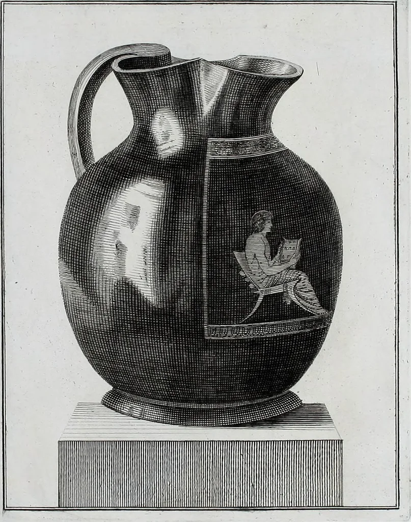 An illustration from Collection of Etruscan, Greek and Roman antiquities from the cabinet of the Honourable William Hamilton, 1766, leaf 366