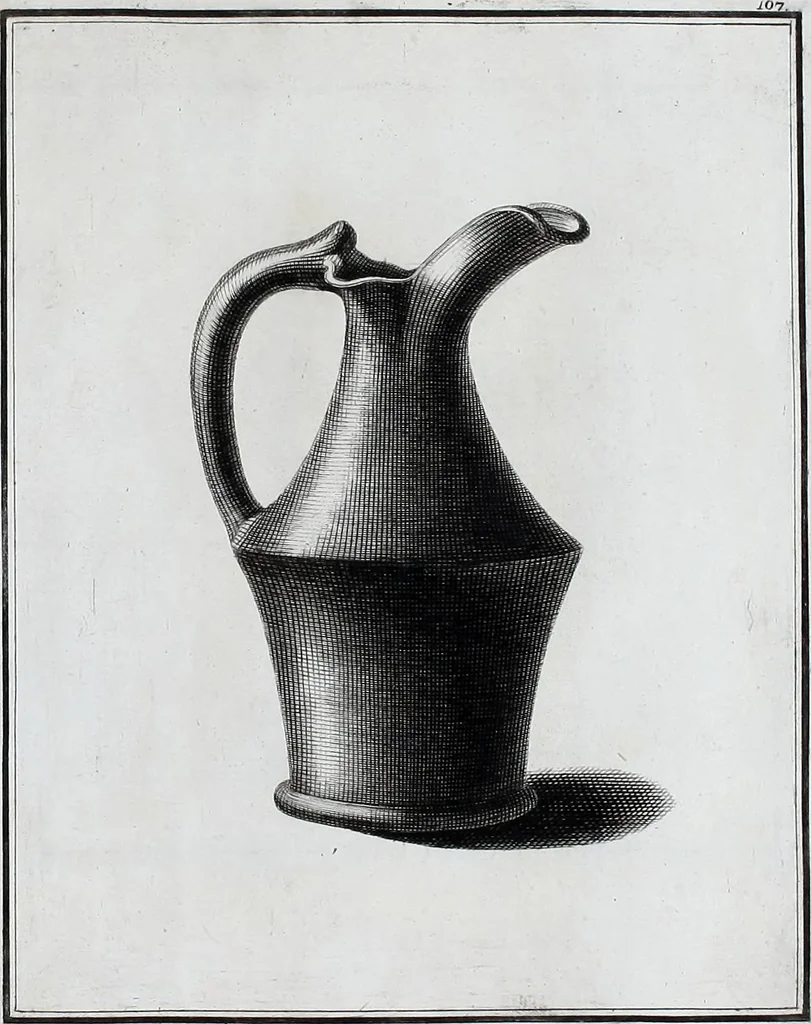 An illustration from Collection of Etruscan, Greek and Roman antiquities from the cabinet of the Honourable William Hamilton, 1766, leaf 380