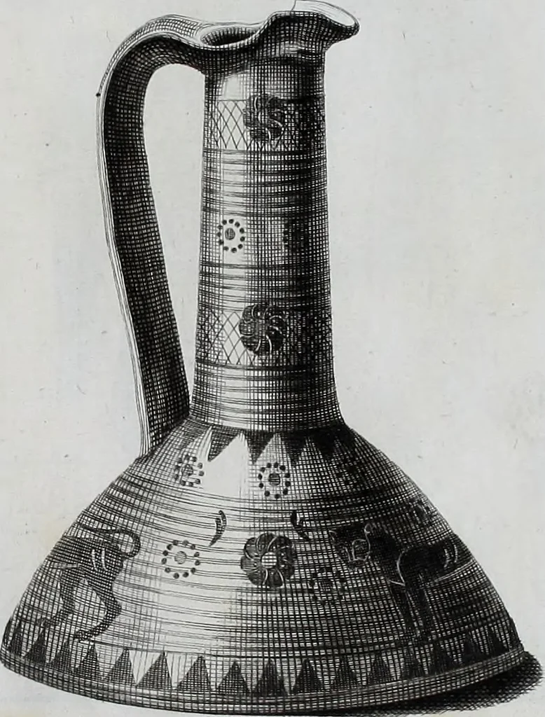 An illustration from Collection of Etruscan, Greek and Roman antiquities from the cabinet of the Honourable William Hamilton, 1766, leaf 404
