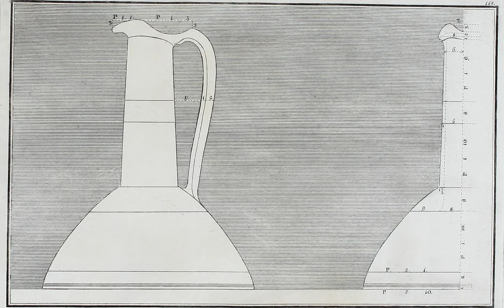 An illustration from Collection of Etruscan, Greek and Roman antiquities from the cabinet of the Honourable William Hamilton, 1766, leaf 406