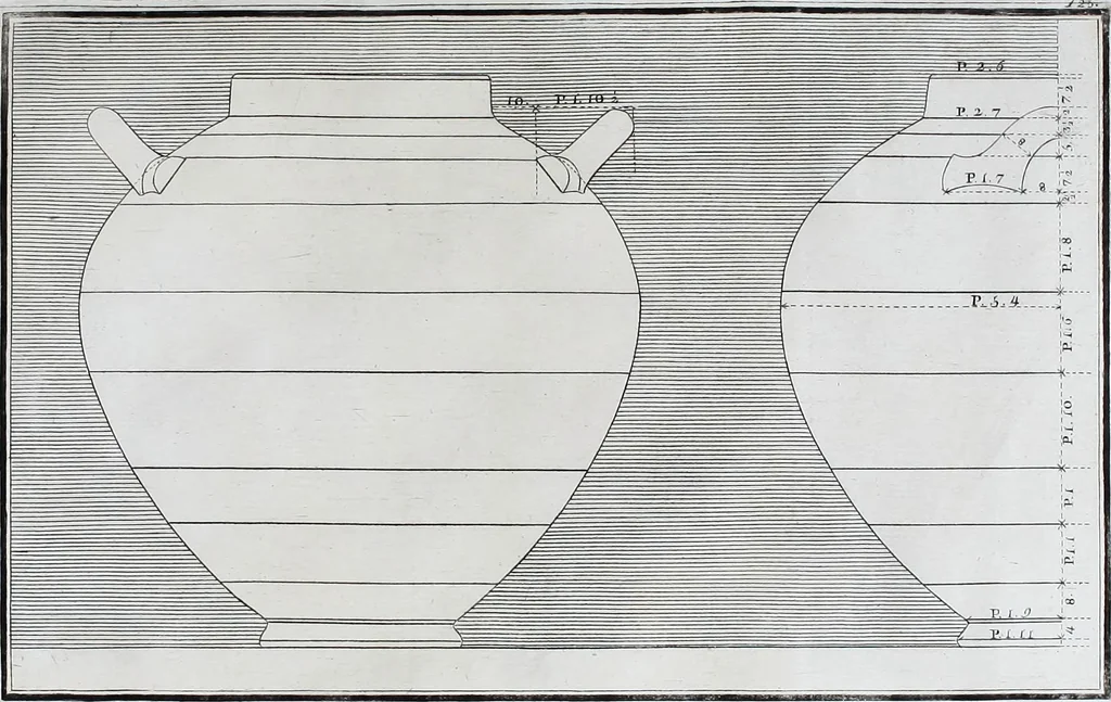 An illustration from Collection of Etruscan, Greek and Roman antiquities from the cabinet of the Honourable William Hamilton, 1766, leaf 426