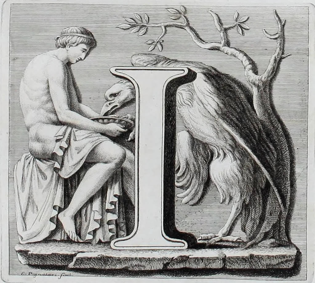 An illustration from Collection of Etruscan, Greek and Roman antiquities from the cabinet of the Honourable William Hamilton, 1766, leaf 71