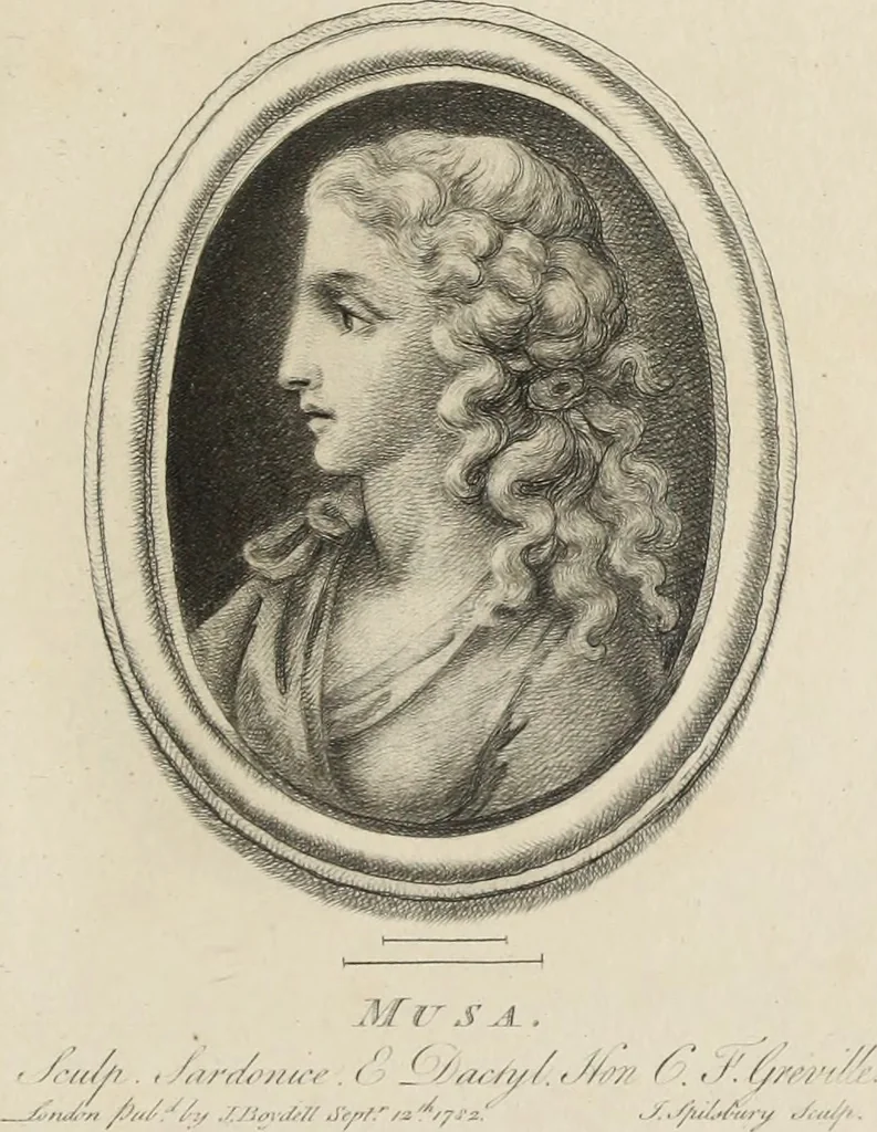 An illustration from A collection of fifty prints from antique gems in the collections of the Right Honourable Earl Percy, the Honourable C.F. Greville, and T.M. Slade, esquire, 1785, leaf 68