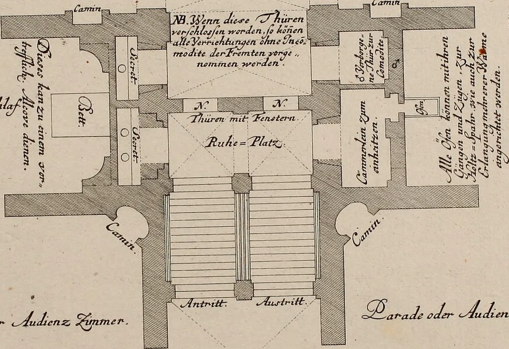 An illustration from [Collection of German architectural engravings], 1722, leaf 10