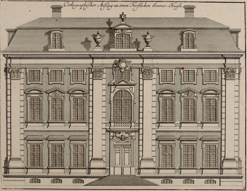 An illustration from [Collection of German architectural engravings], 1722, leaf 16