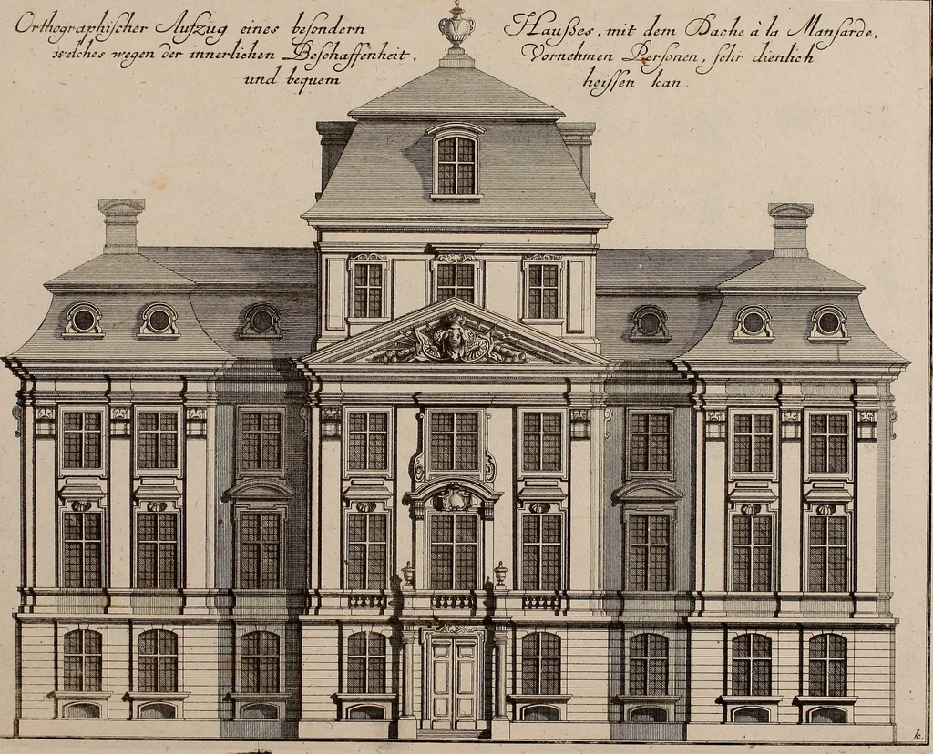 An illustration from [Collection of German architectural engravings], 1722, leaf 20